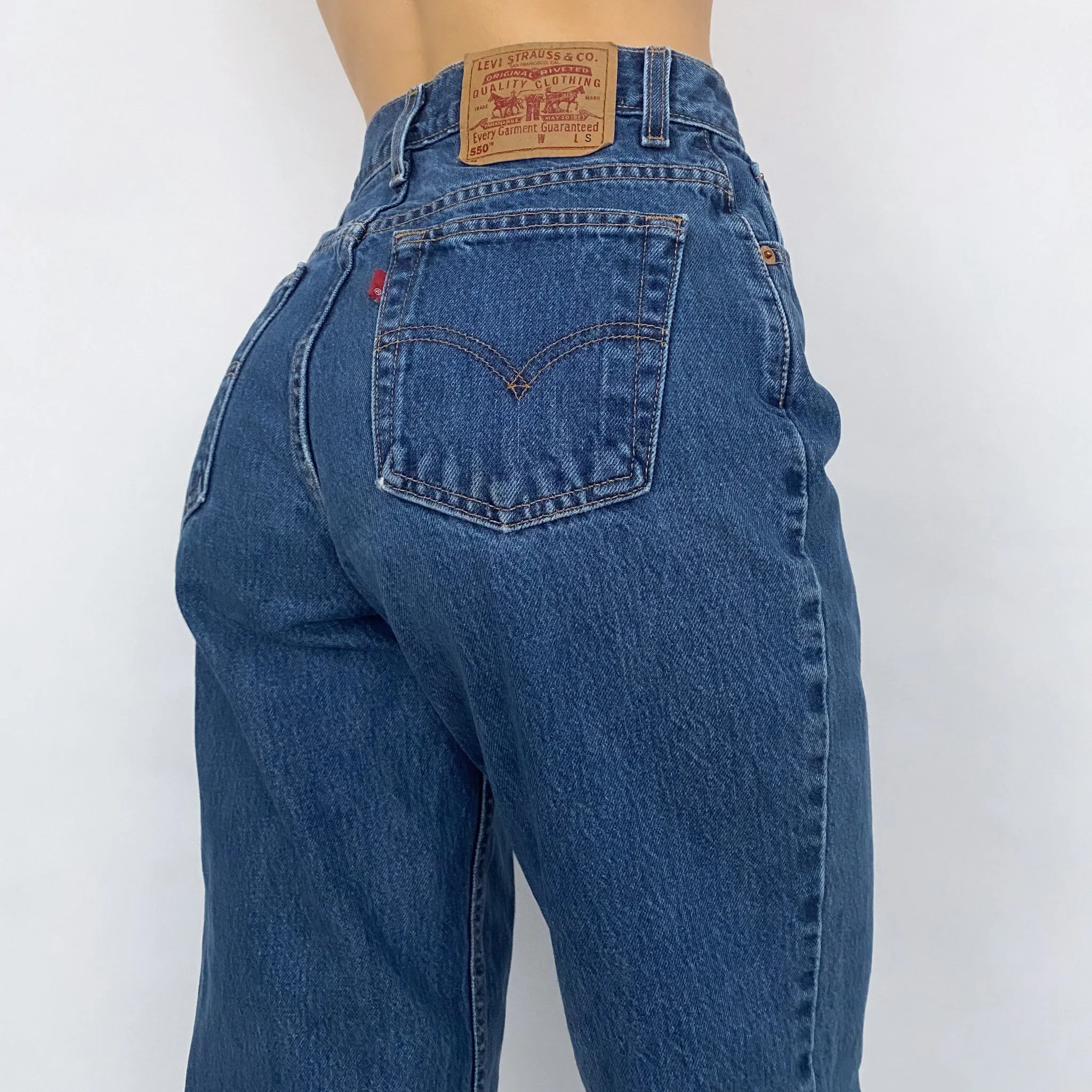 2001 Levi's 550 High Rise Jeans - 6/M