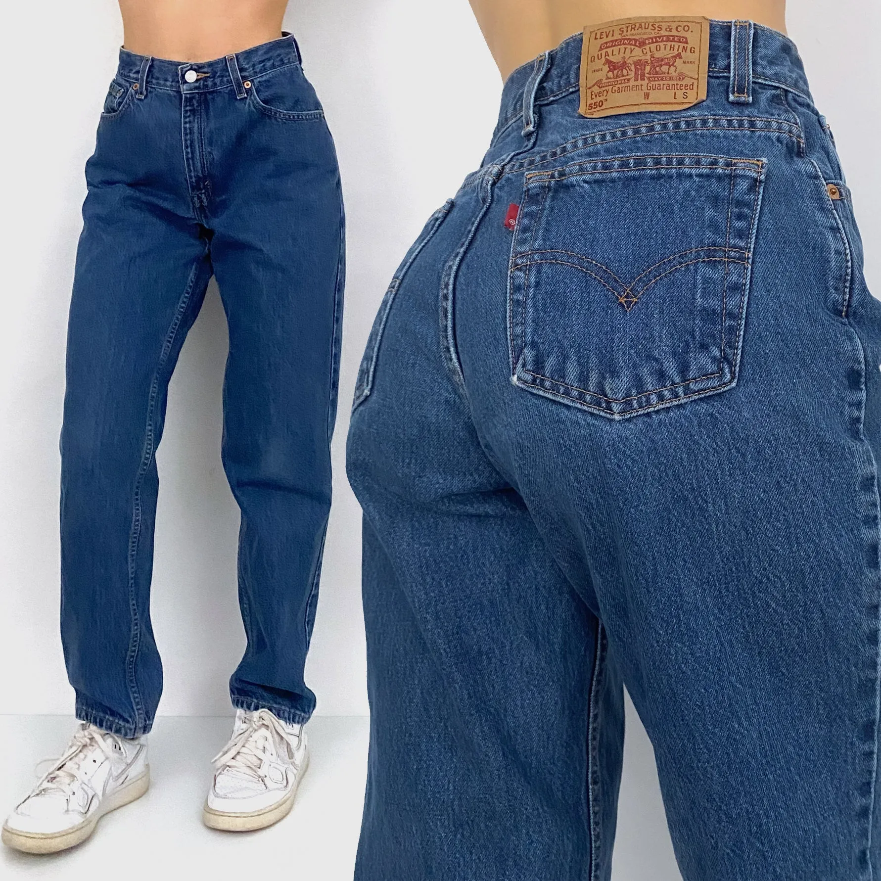 2001 Levi's 550 High Rise Jeans - 6/M