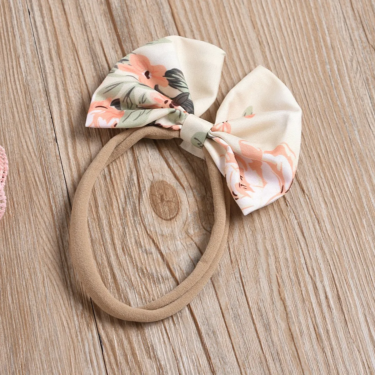 2PCS Lovely Floral Printed Romper