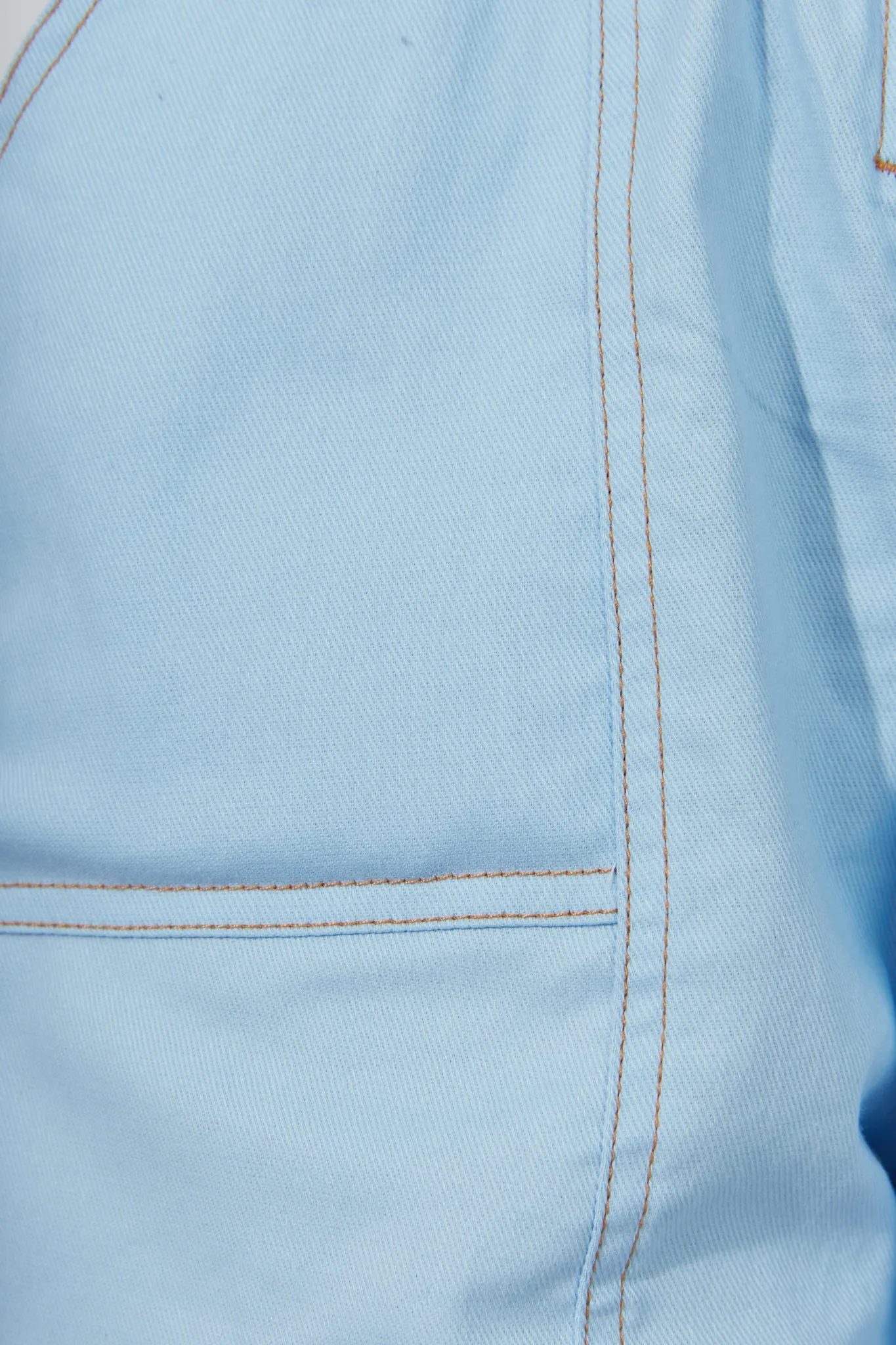 Ava Blue Zip Up Playsuit