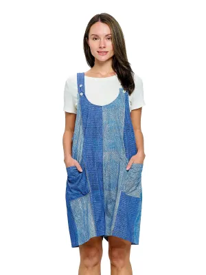 Baggy Rumper Denim Print