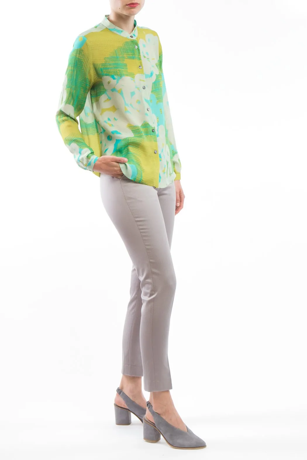 Blouse Collar Yellow