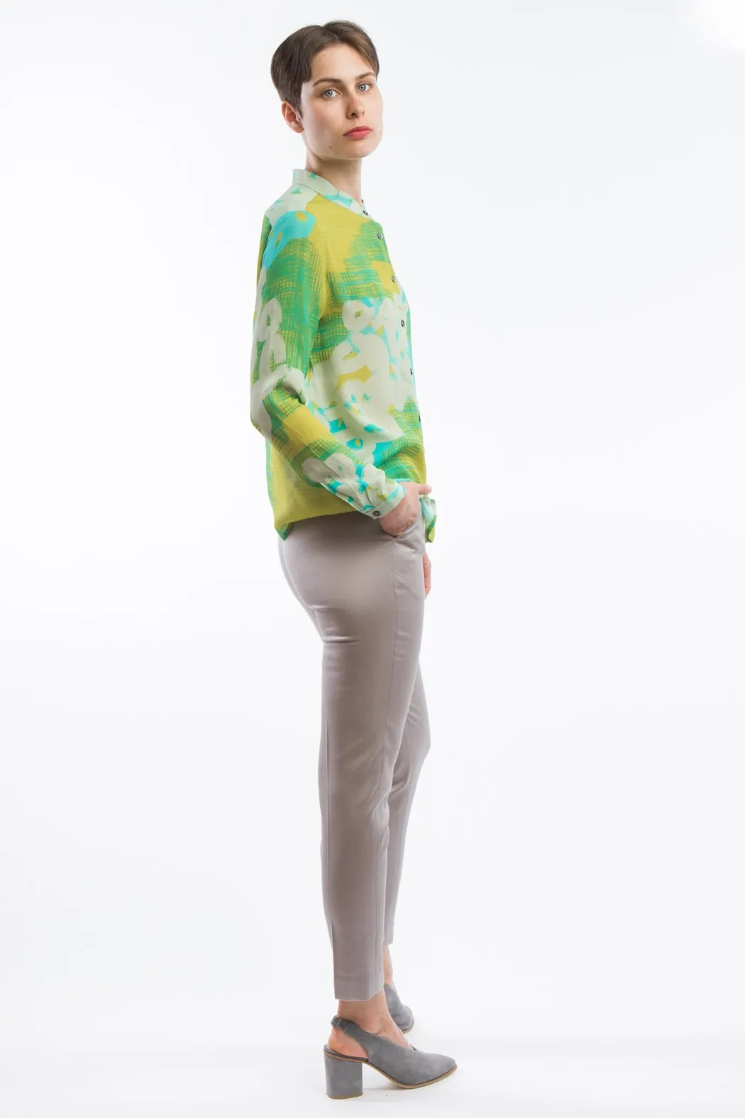 Blouse Collar Yellow