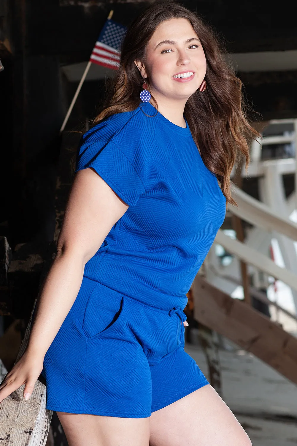 Casual Blue Summer Set