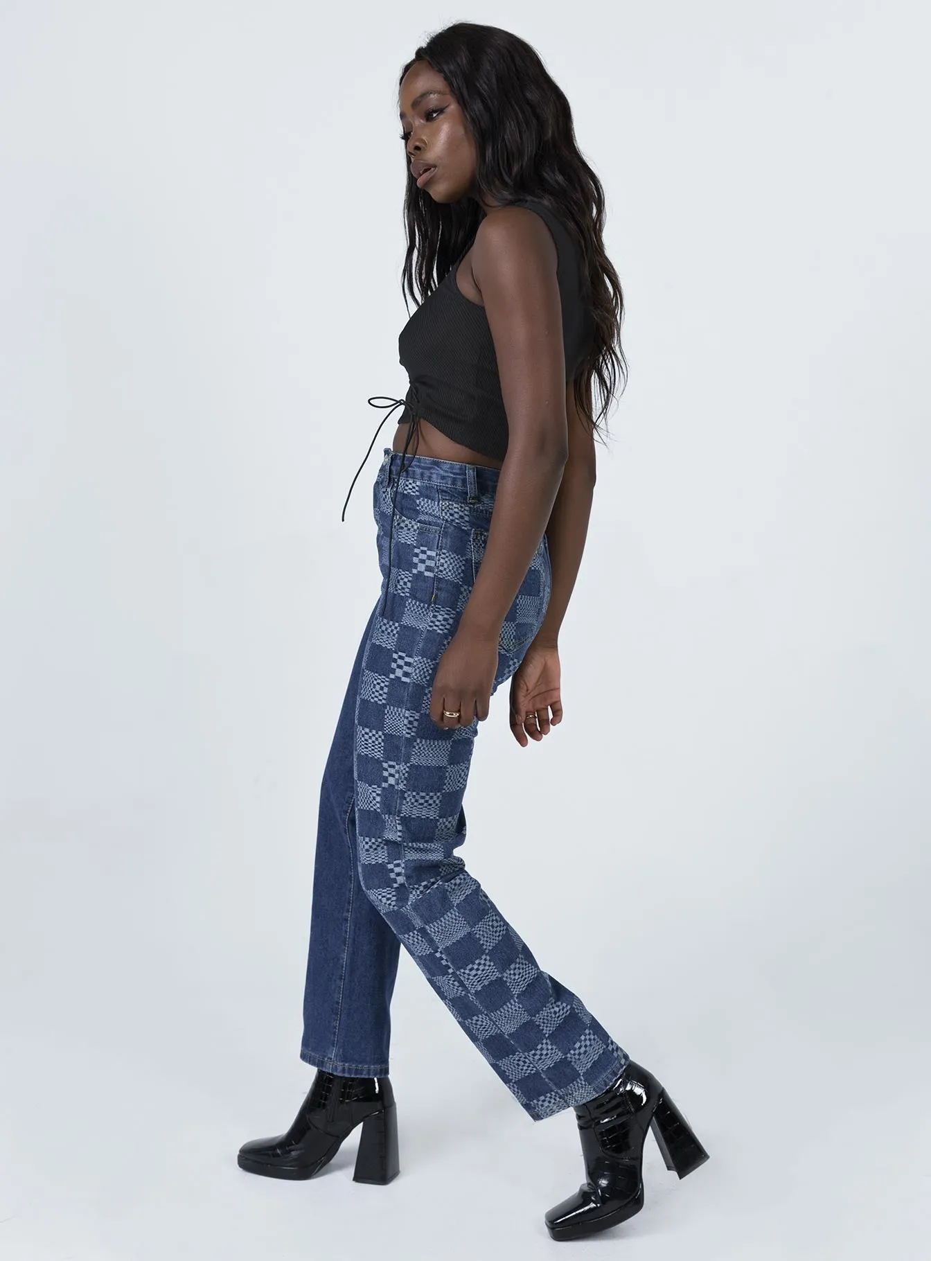 Cher Straight Leg Denim Jeans