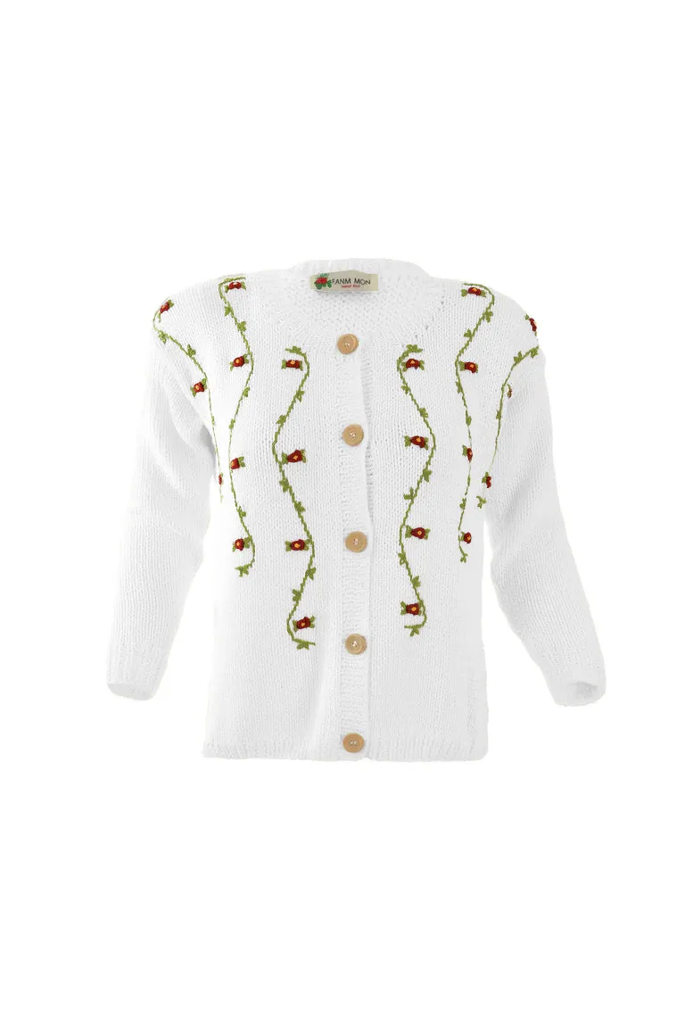 CLEMATIS Cotton Cardigan