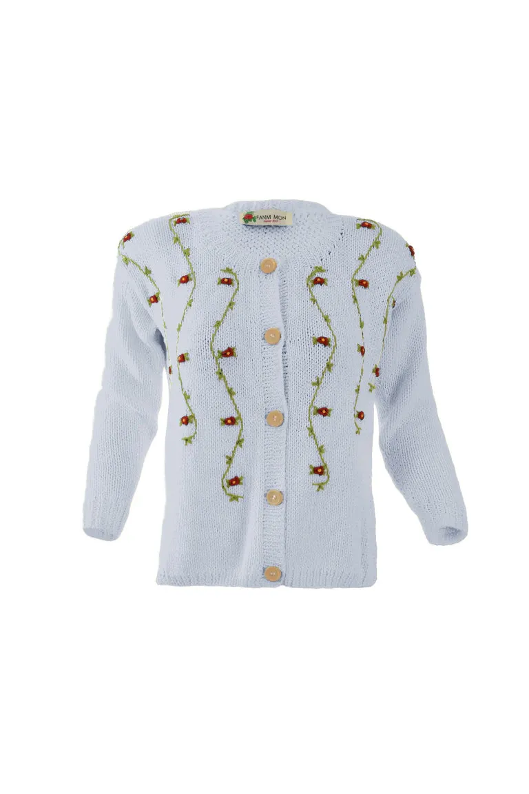 CLEMATIS Cotton Cardigan
