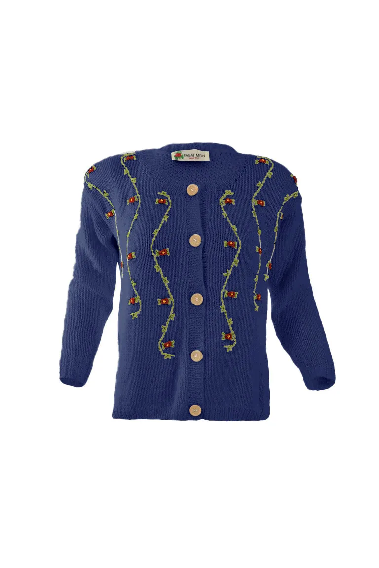 CLEMATIS Cotton Cardigan