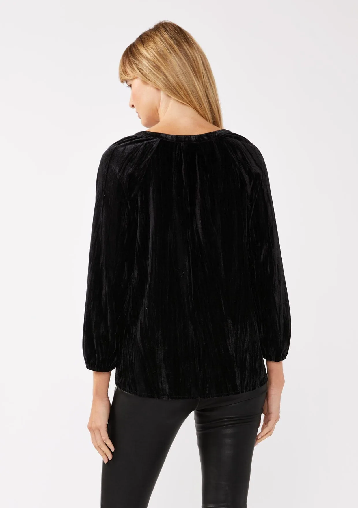 Estela Velvet Blouse