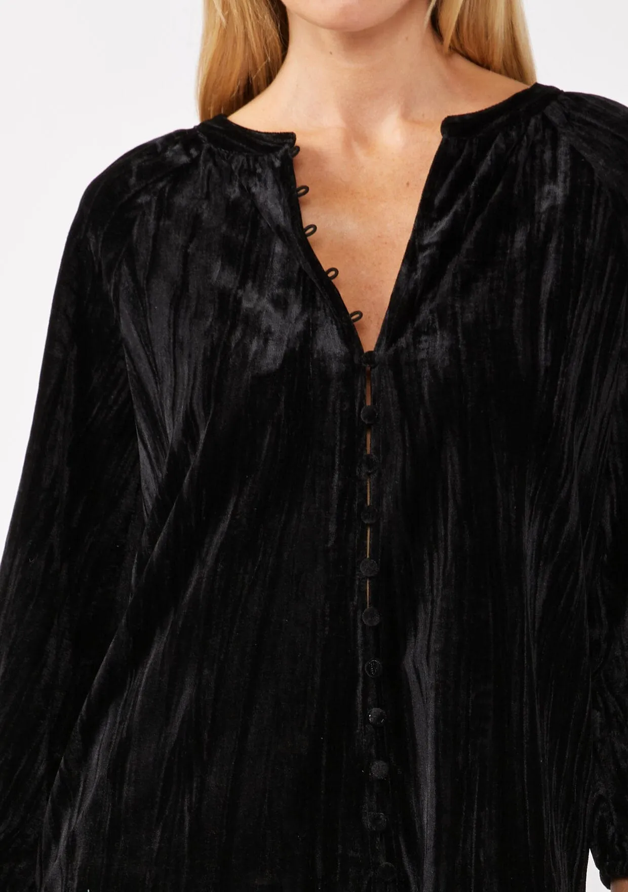 Estela Velvet Blouse