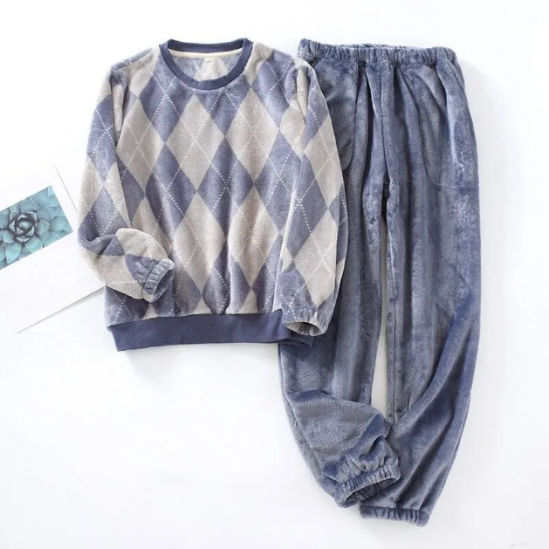 Flannel Long-Sleeved Trousers