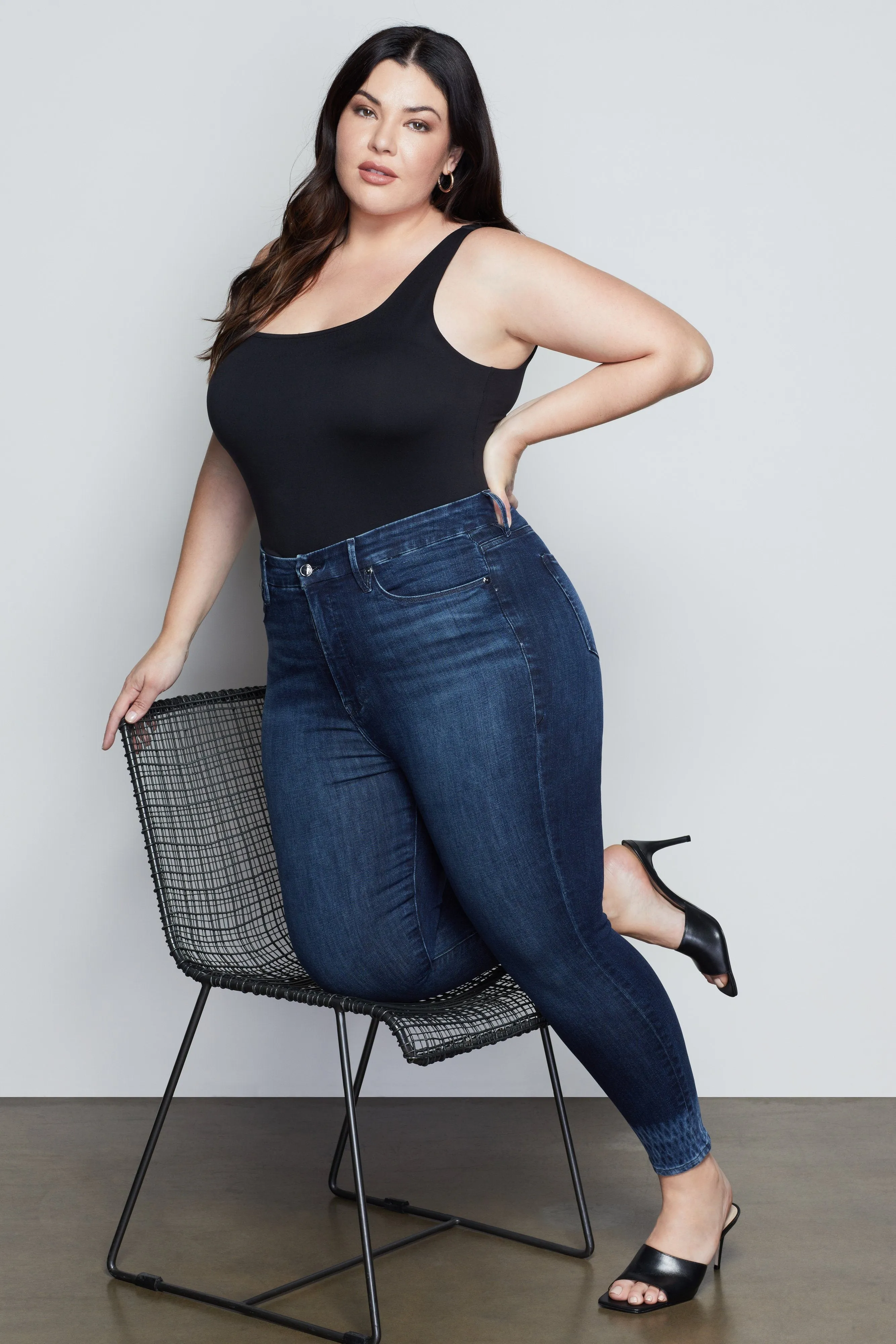 GOOD WAIST CROP | BLUE438