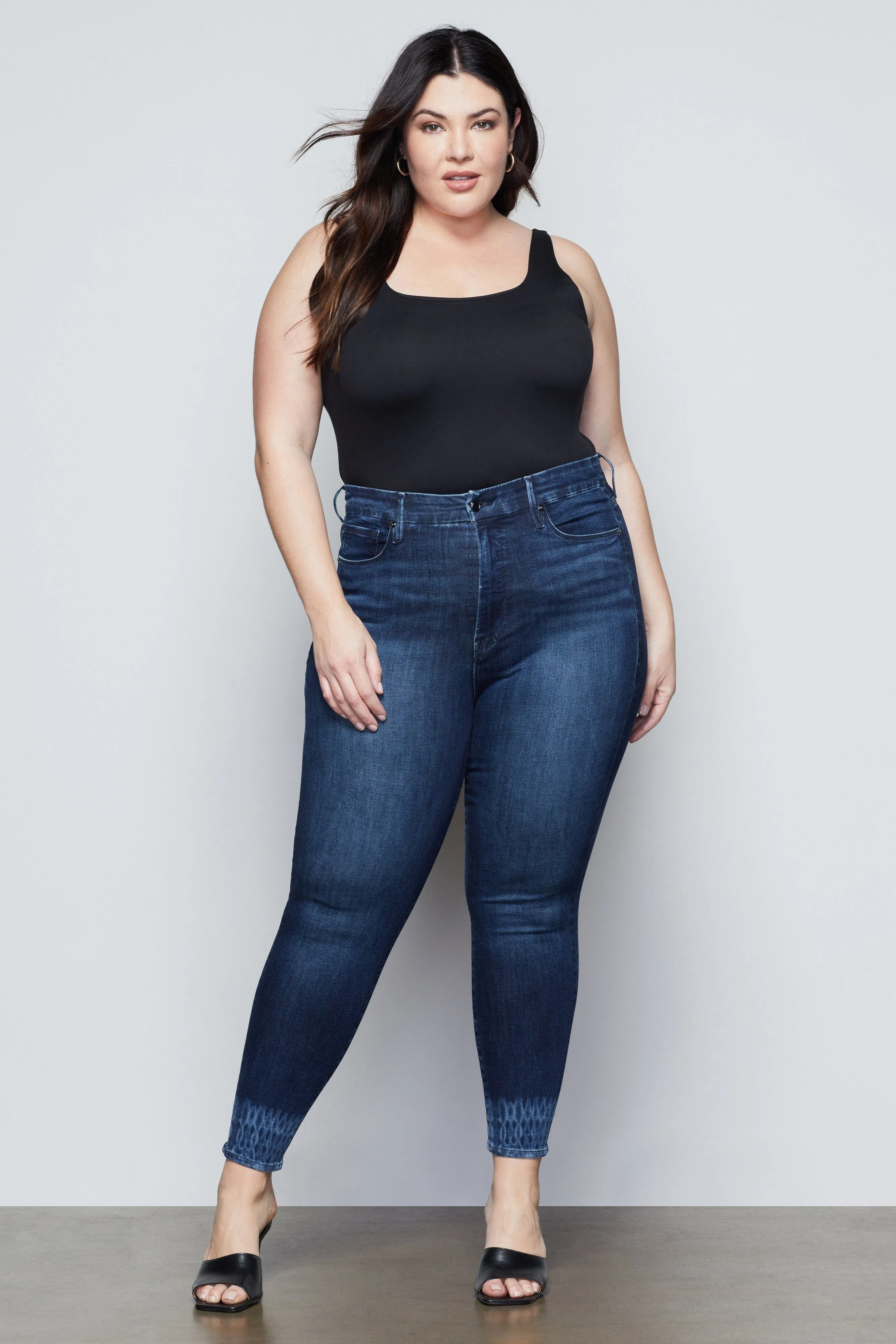 GOOD WAIST CROP | BLUE438