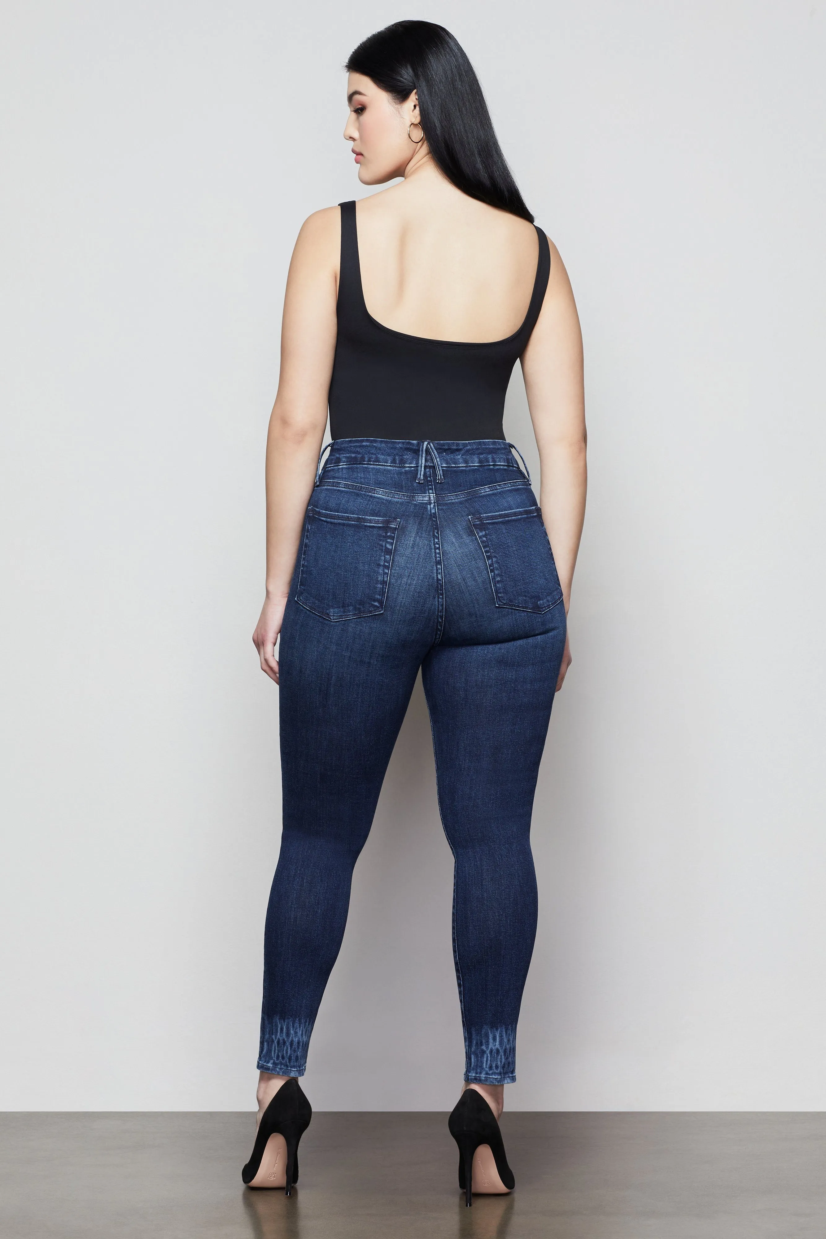 GOOD WAIST CROP | BLUE438