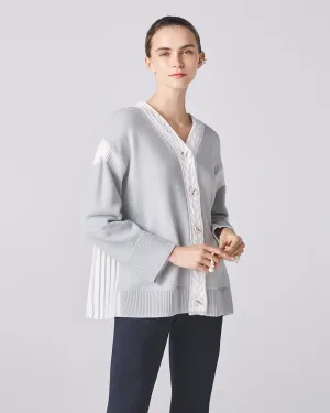 Heather Grey Rothko Cardigan