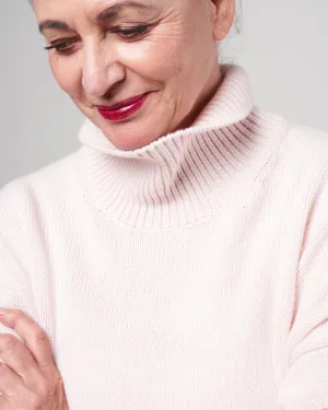 heidi sweater - soft pink