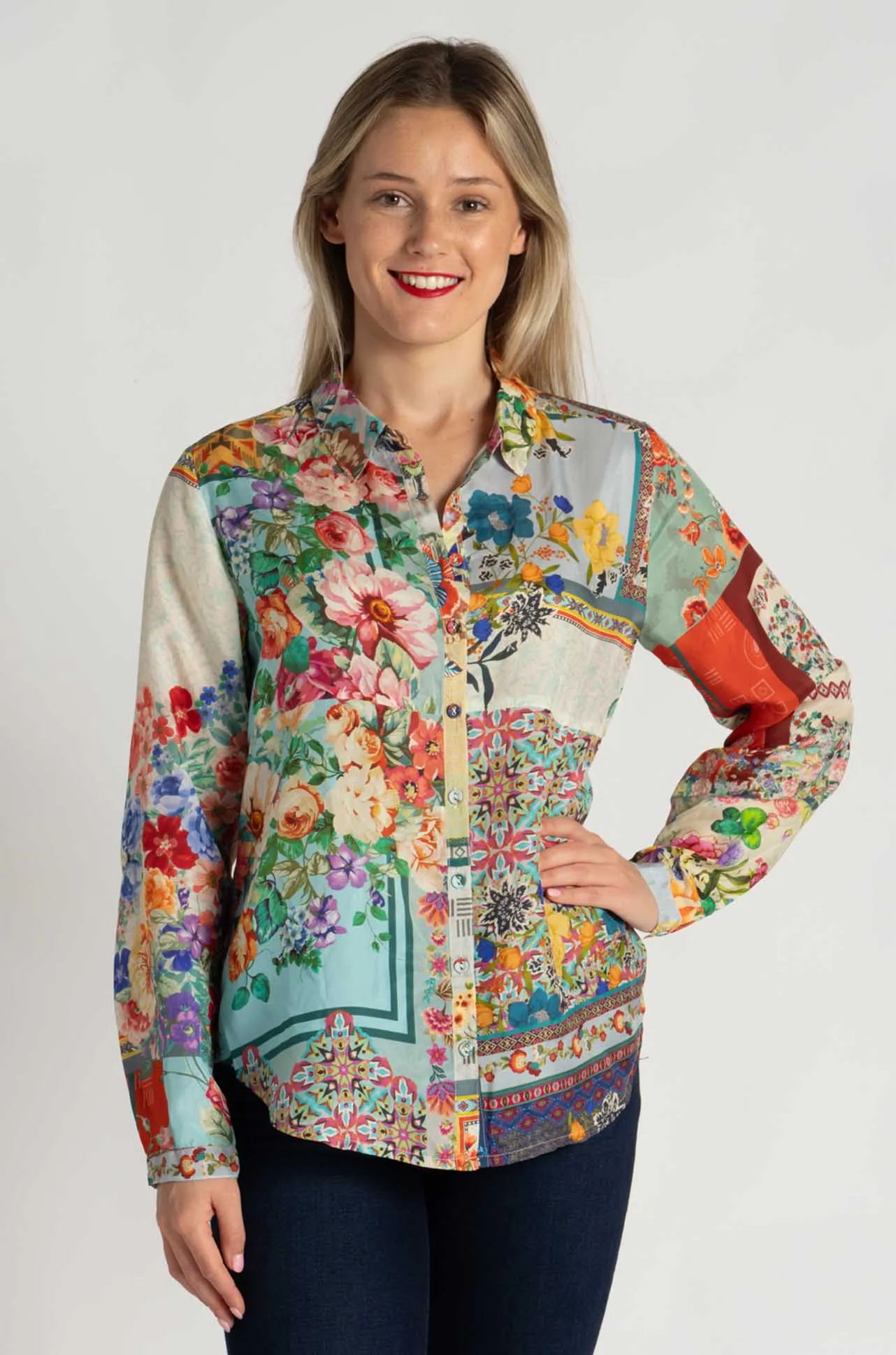 Johnny Was - Colette Blouse in Otti (Australian Exclusive)