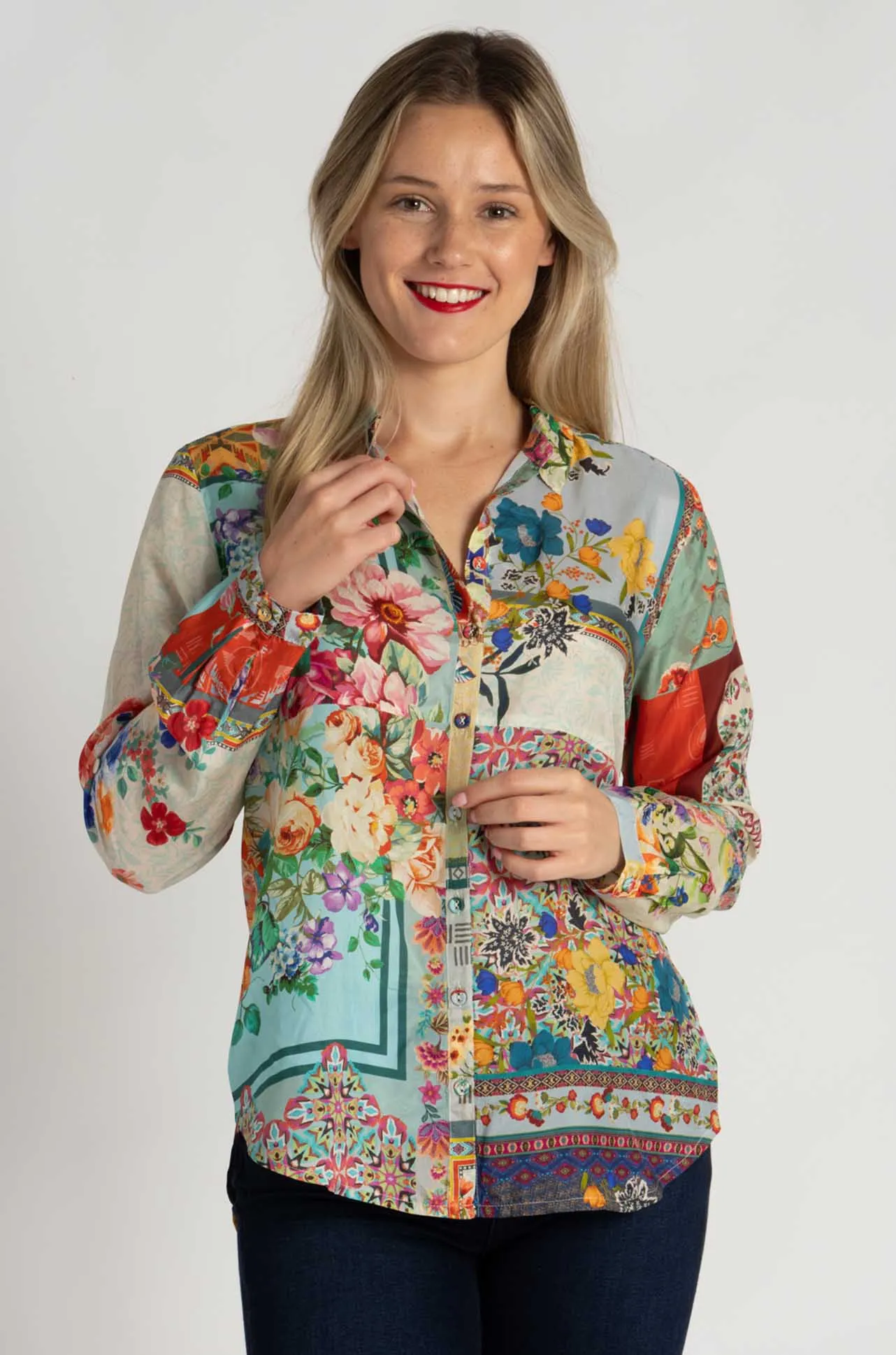 Johnny Was - Colette Blouse in Otti (Australian Exclusive)