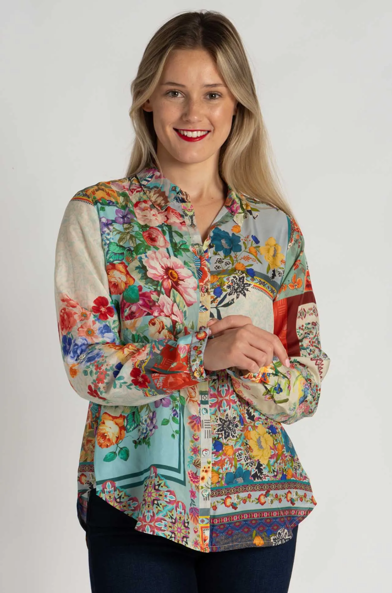 Johnny Was - Colette Blouse in Otti (Australian Exclusive)