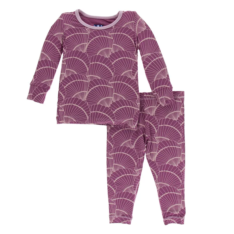 Kickee Pants Print Long Sleeve Pajama Set