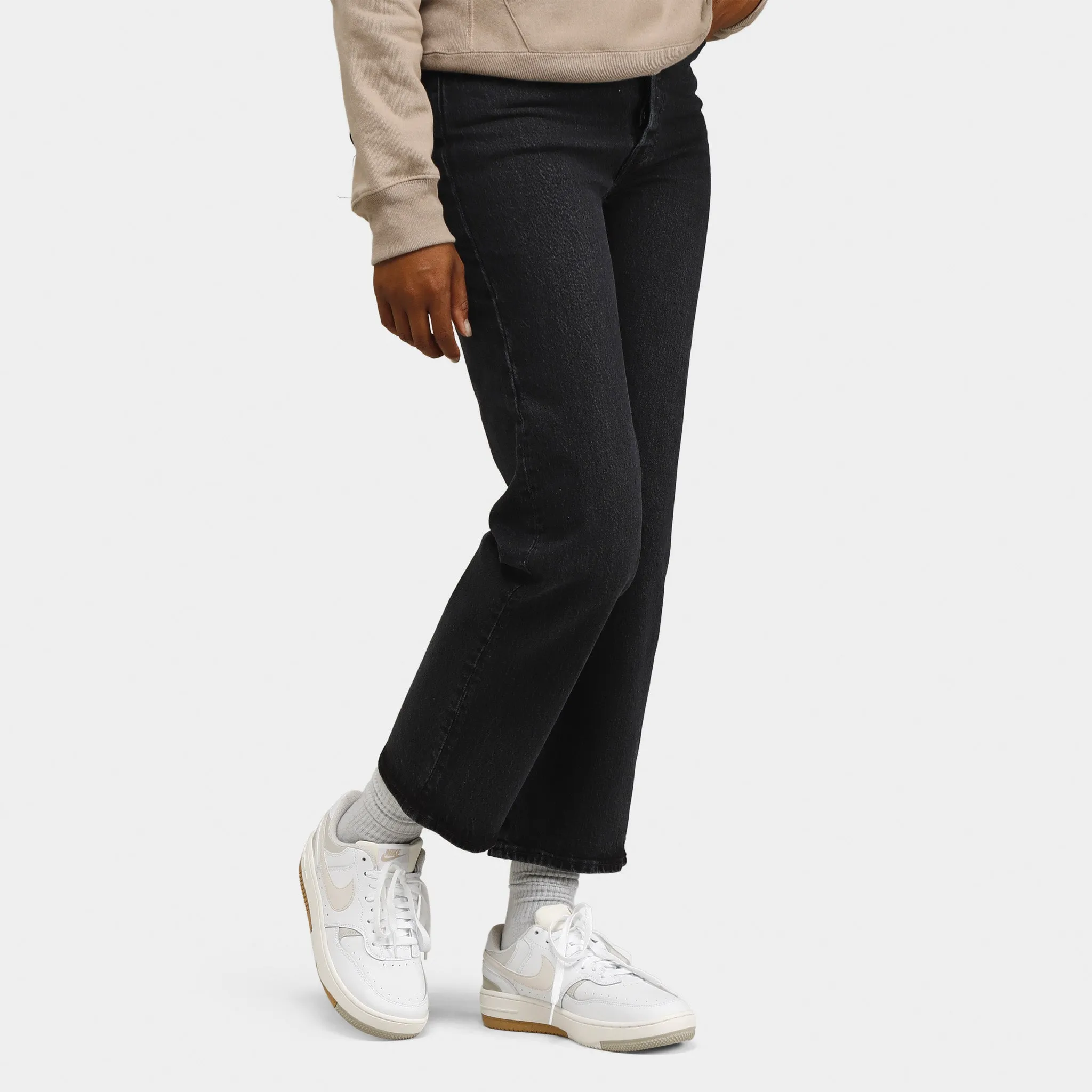 Levi's Women's Ribcage Straight Ankle Jeans / Feelin Cagey