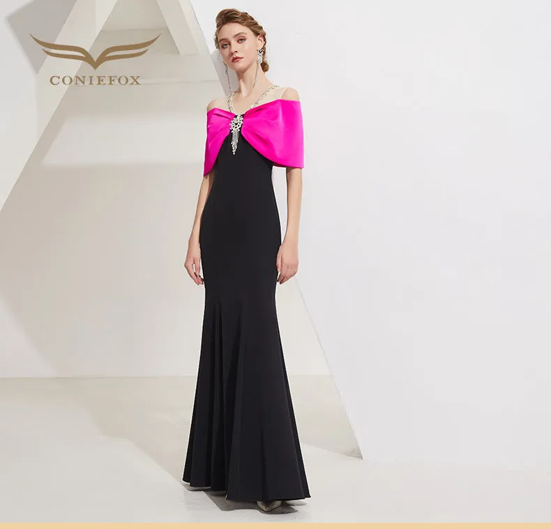 Limited edition High-end light luxury wear banquet long dress- Elia