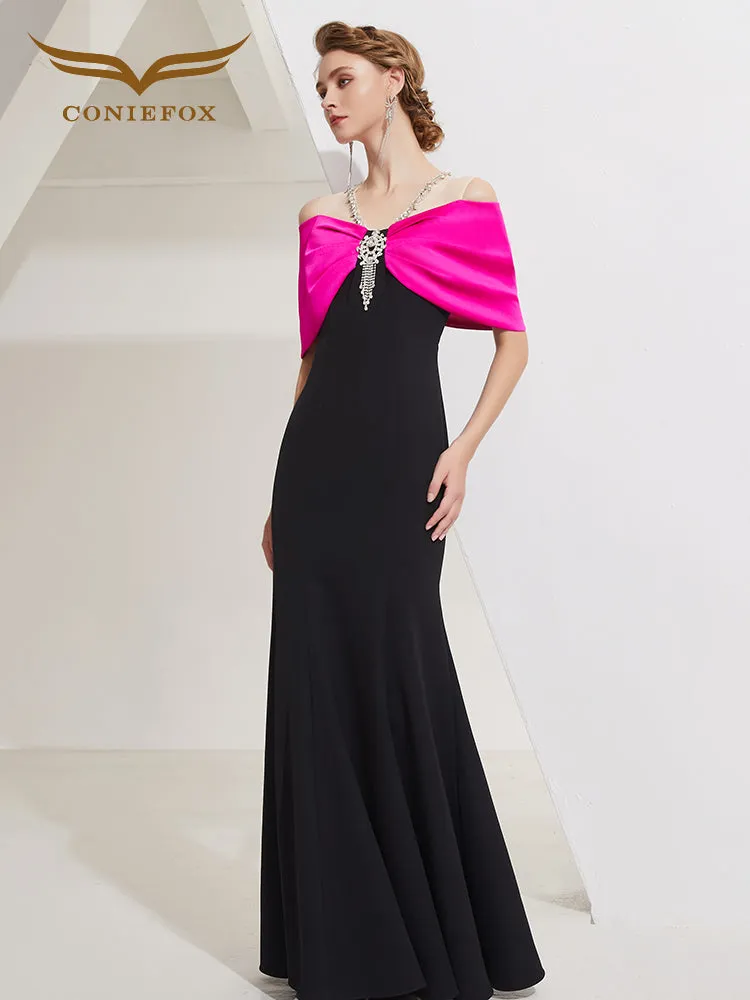 Limited edition High-end light luxury wear banquet long dress- Elia