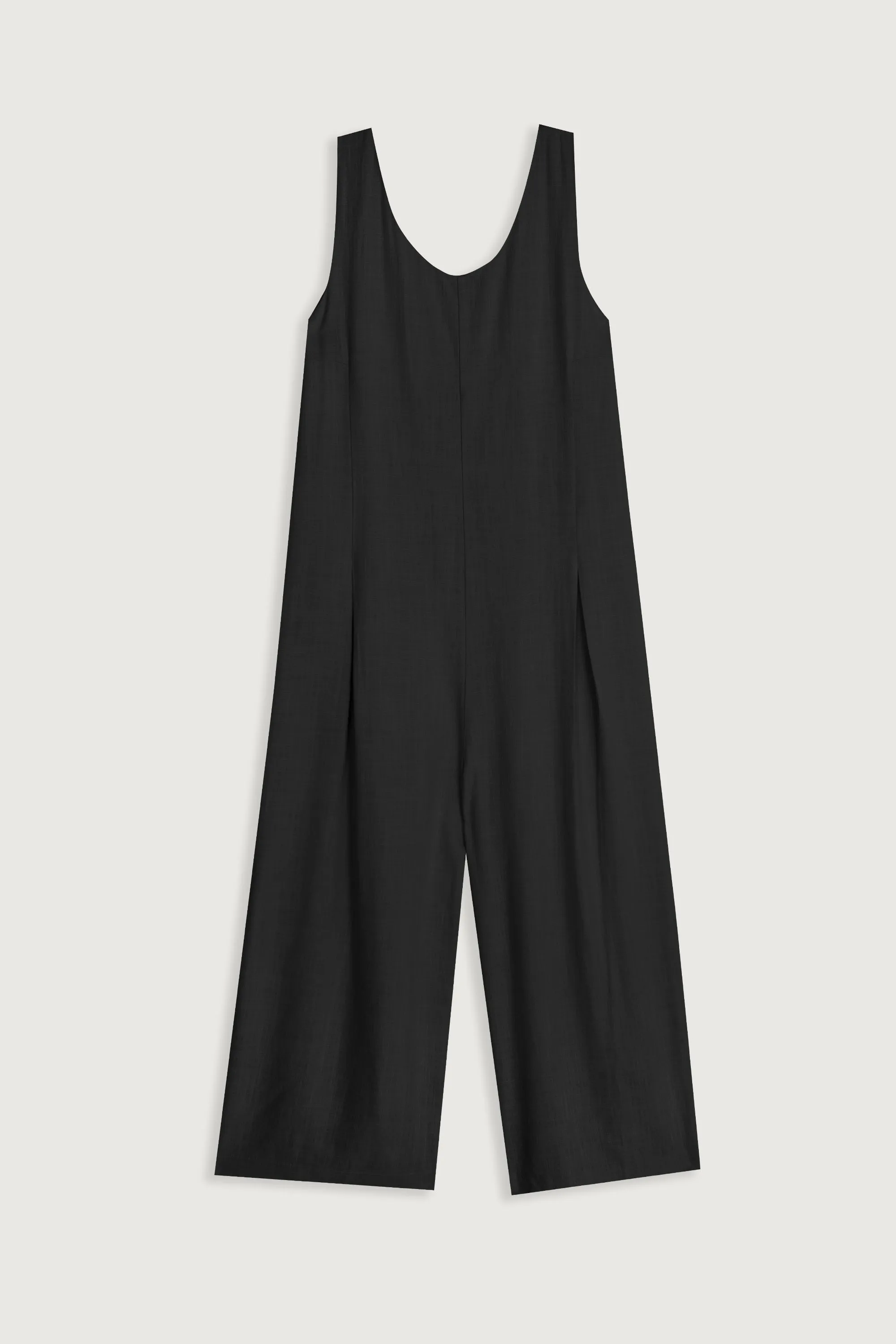 LINEN BLEND JUMPSUIT