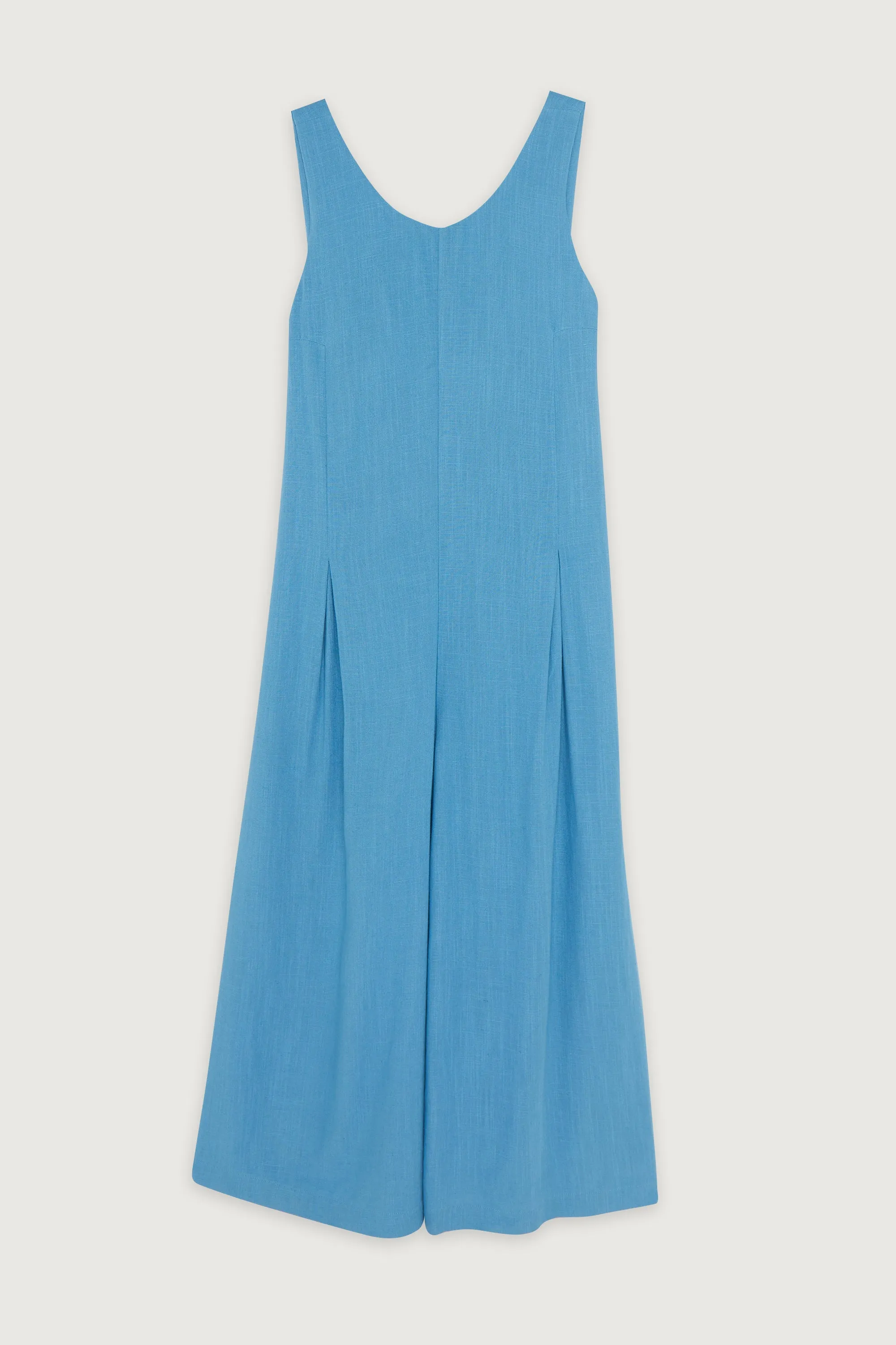 LINEN BLEND JUMPSUIT