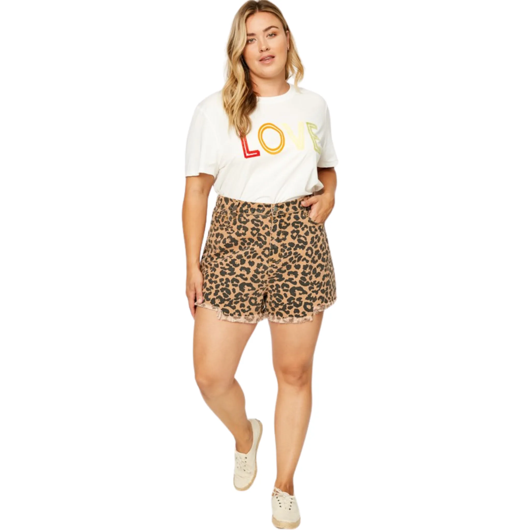 Love Flocked Tee