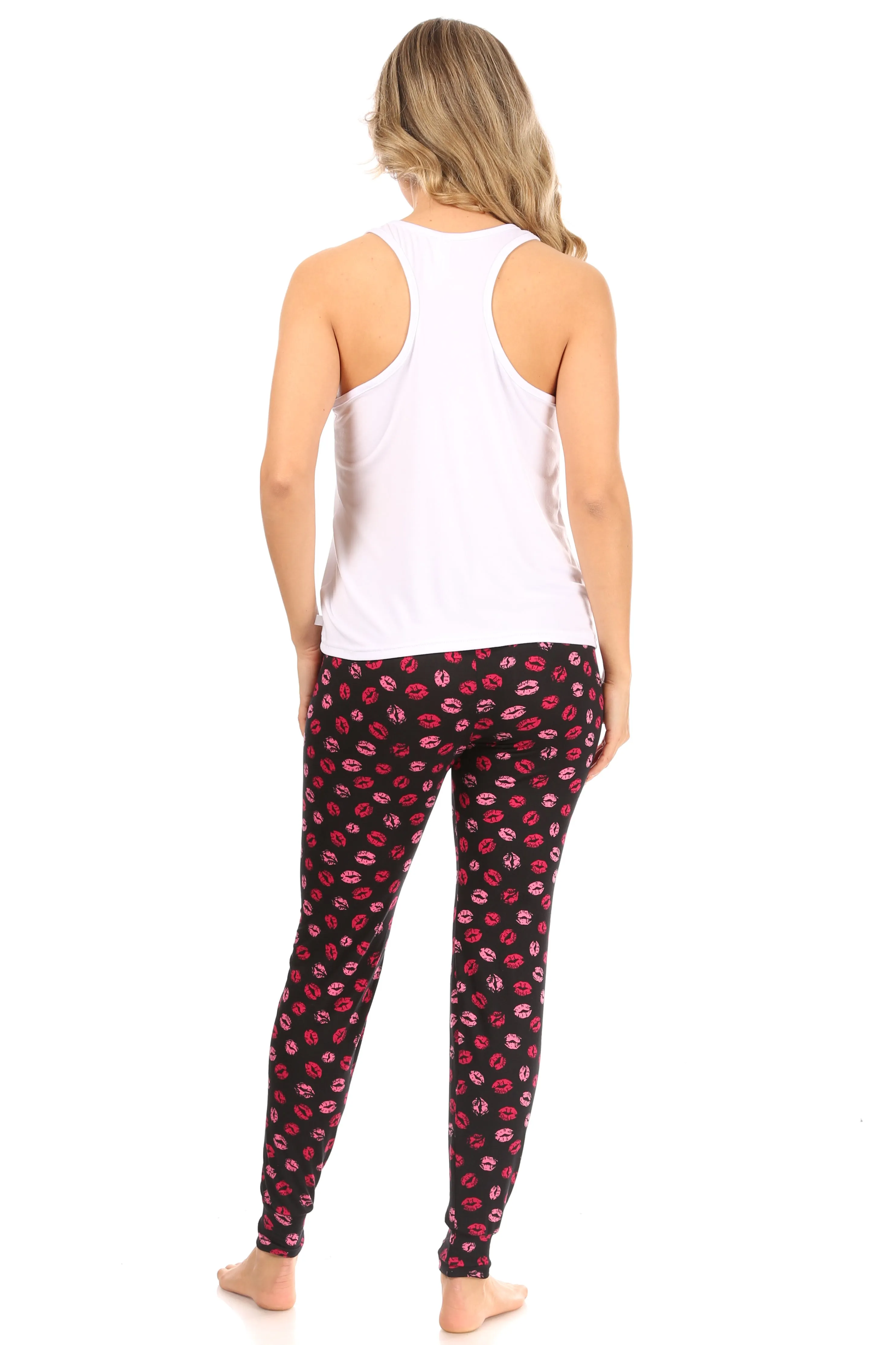 Love My Bed Racerback Tank and Jogger Set