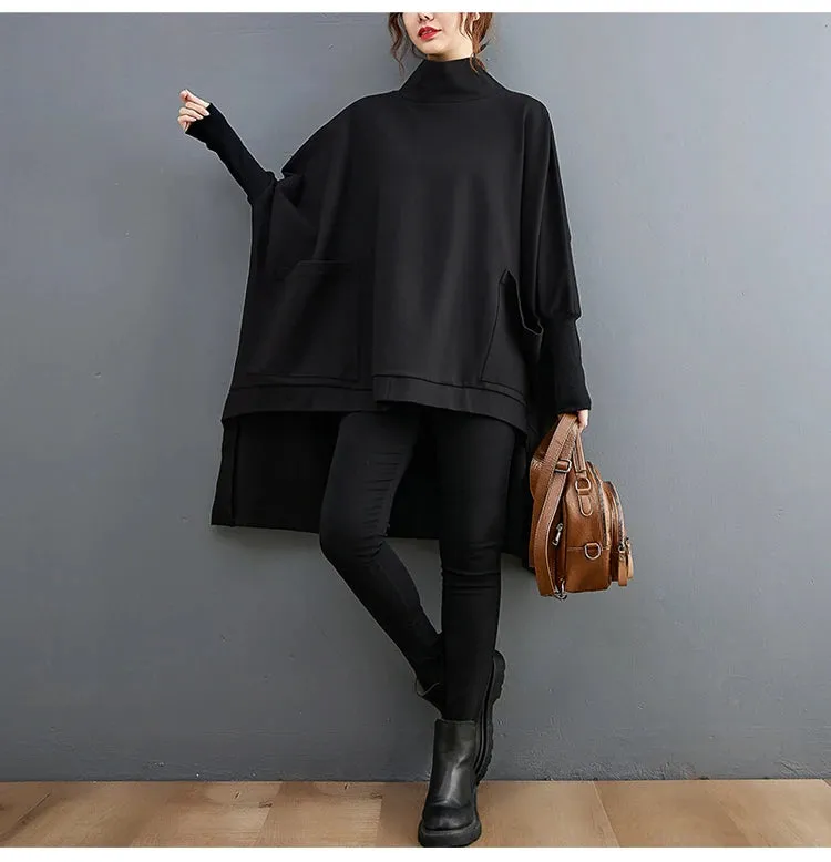 LULU | Batwing Sleeve Turtleneck
