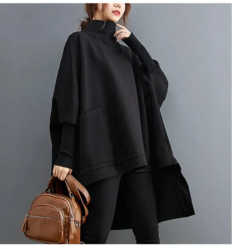 LULU | Batwing Sleeve Turtleneck