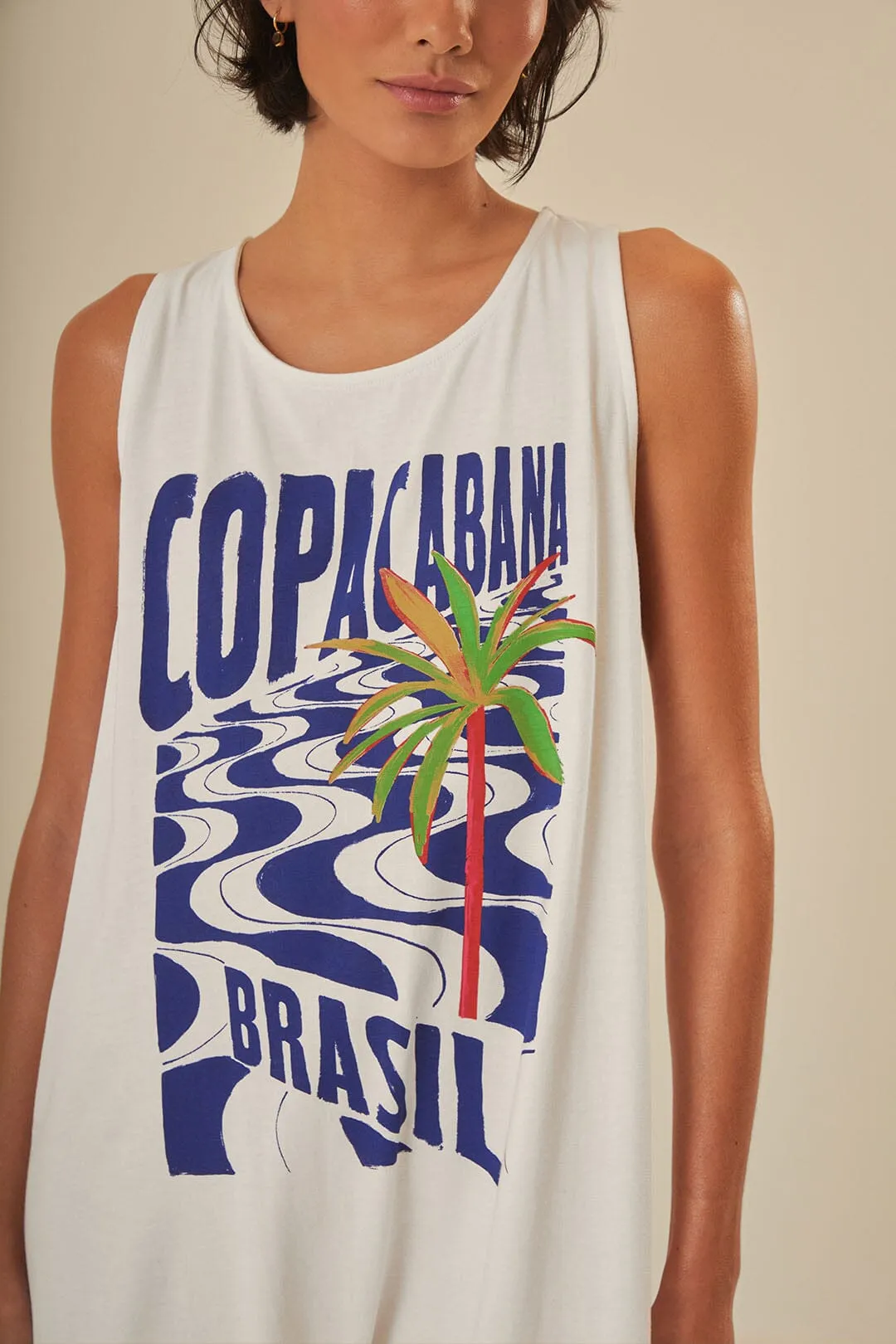 Off-White Copacabana Jersey Jumpsuit