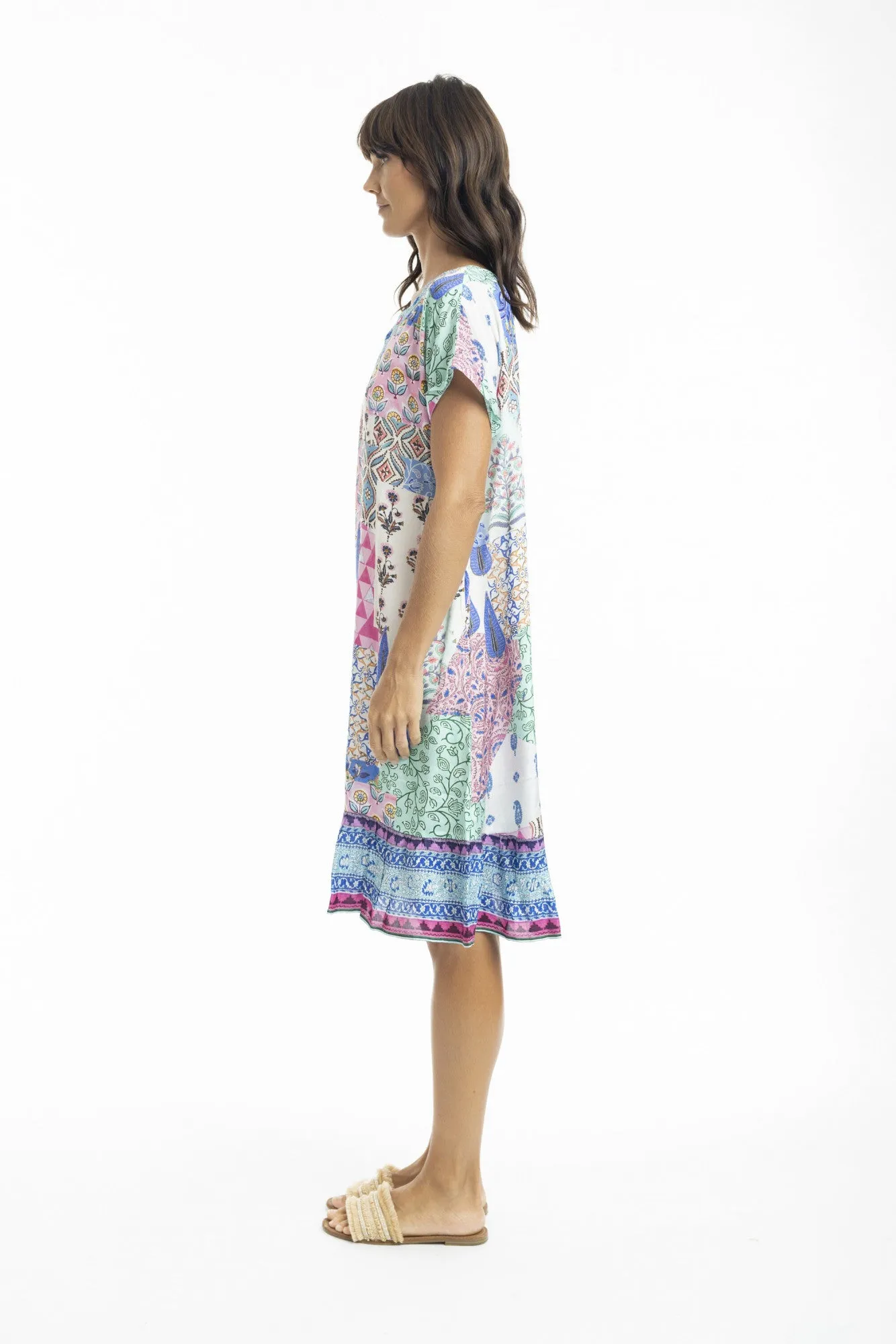 Orientique - Emma Short Sleeve Shift Dress