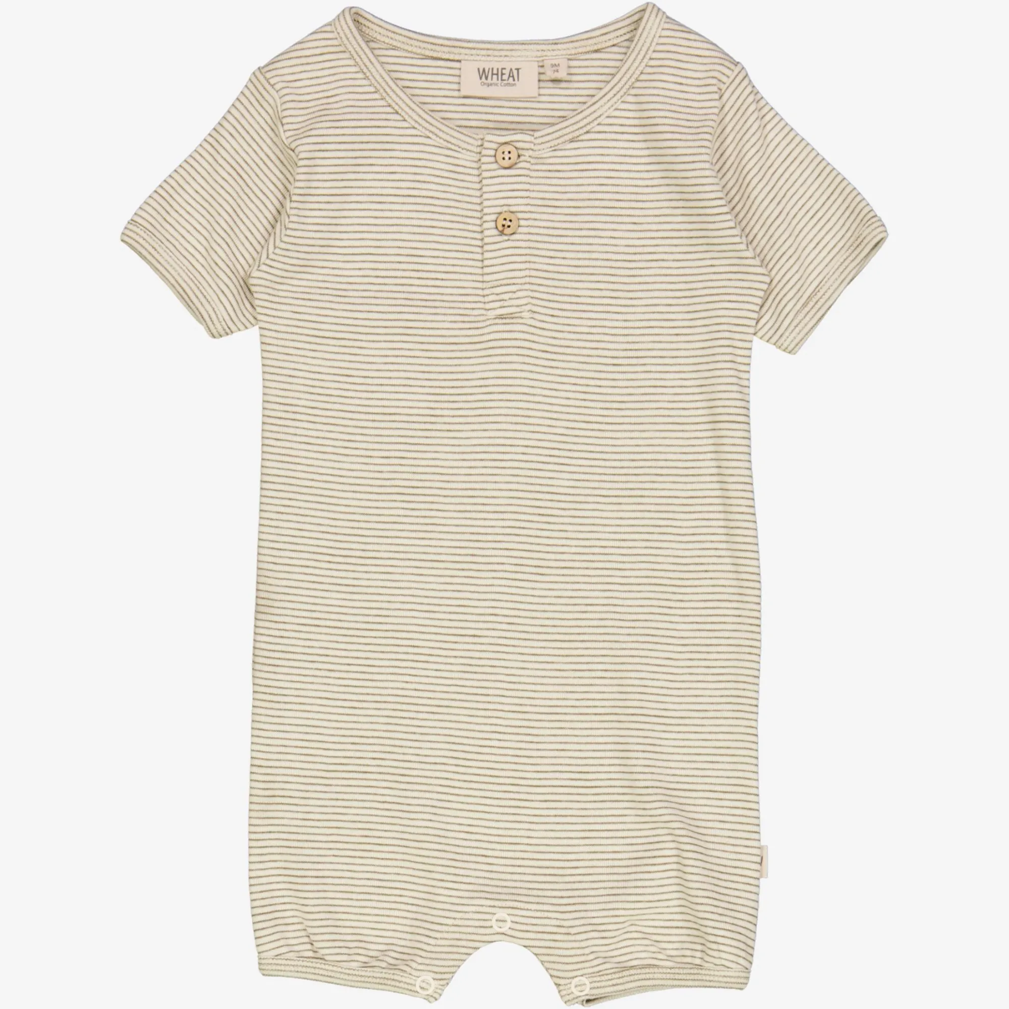 Playsuit Gus - seaweed stripe