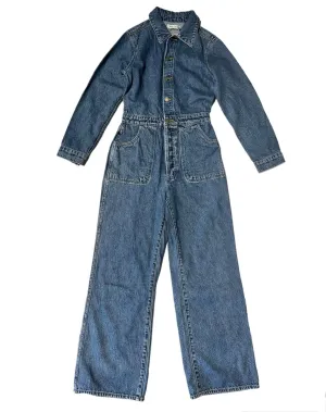Rolla's Heidi Jumpsuit - Pacific - Mid Vintage Blue