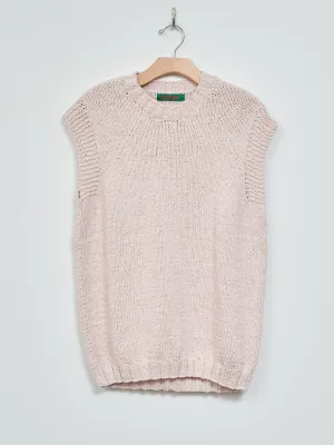 Sleeveless Sweater - Pink