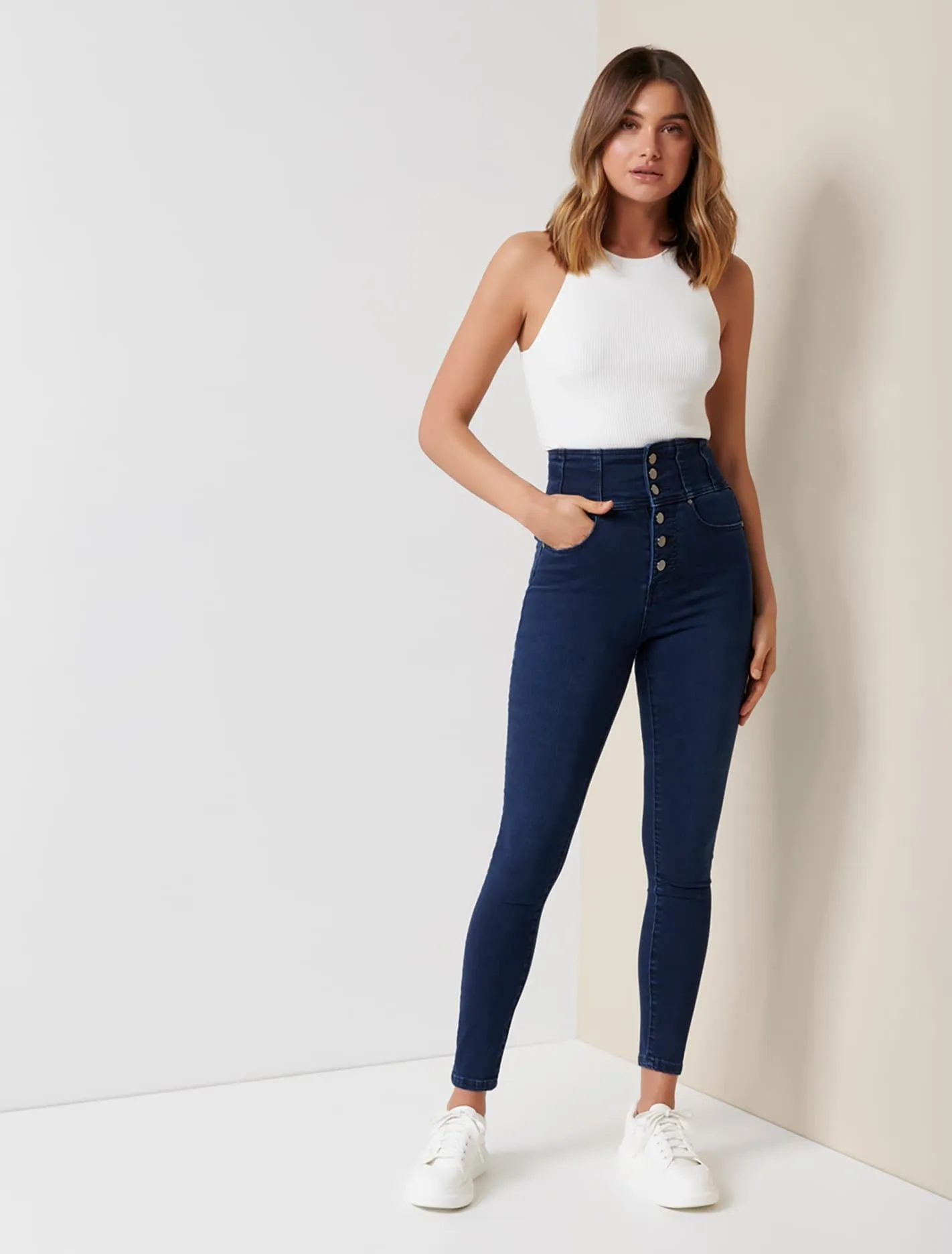 Sophie High-Rise Sculpting Jeans