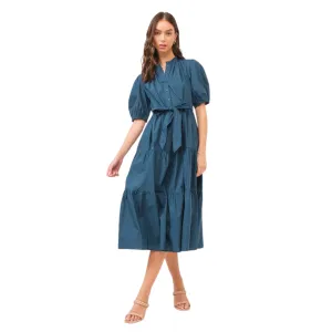 Tiered Midi Dress