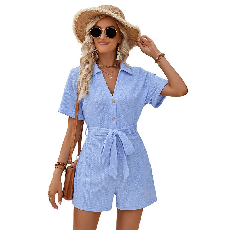 Women’s Casual Knee-Length Playsuit