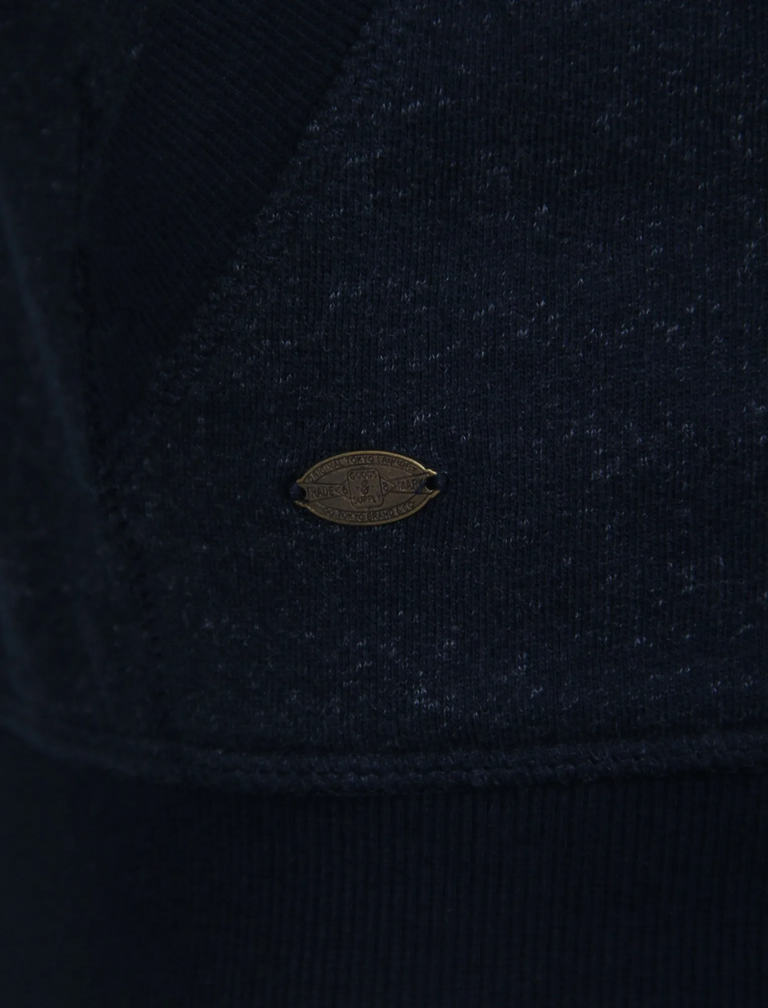 Wonowon Zip Through Hoodie in Dark Navy - Tokyo Laundry